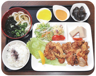 唐揚げ定食